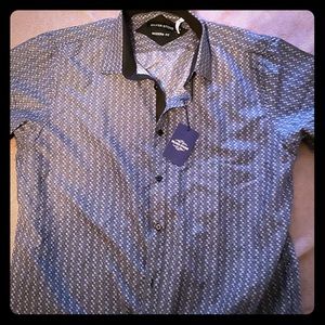 Silver stone modern fit dress shirt